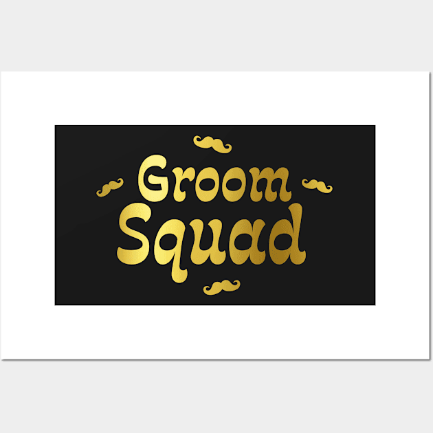 Groom Squad Wall Art by TheArtism